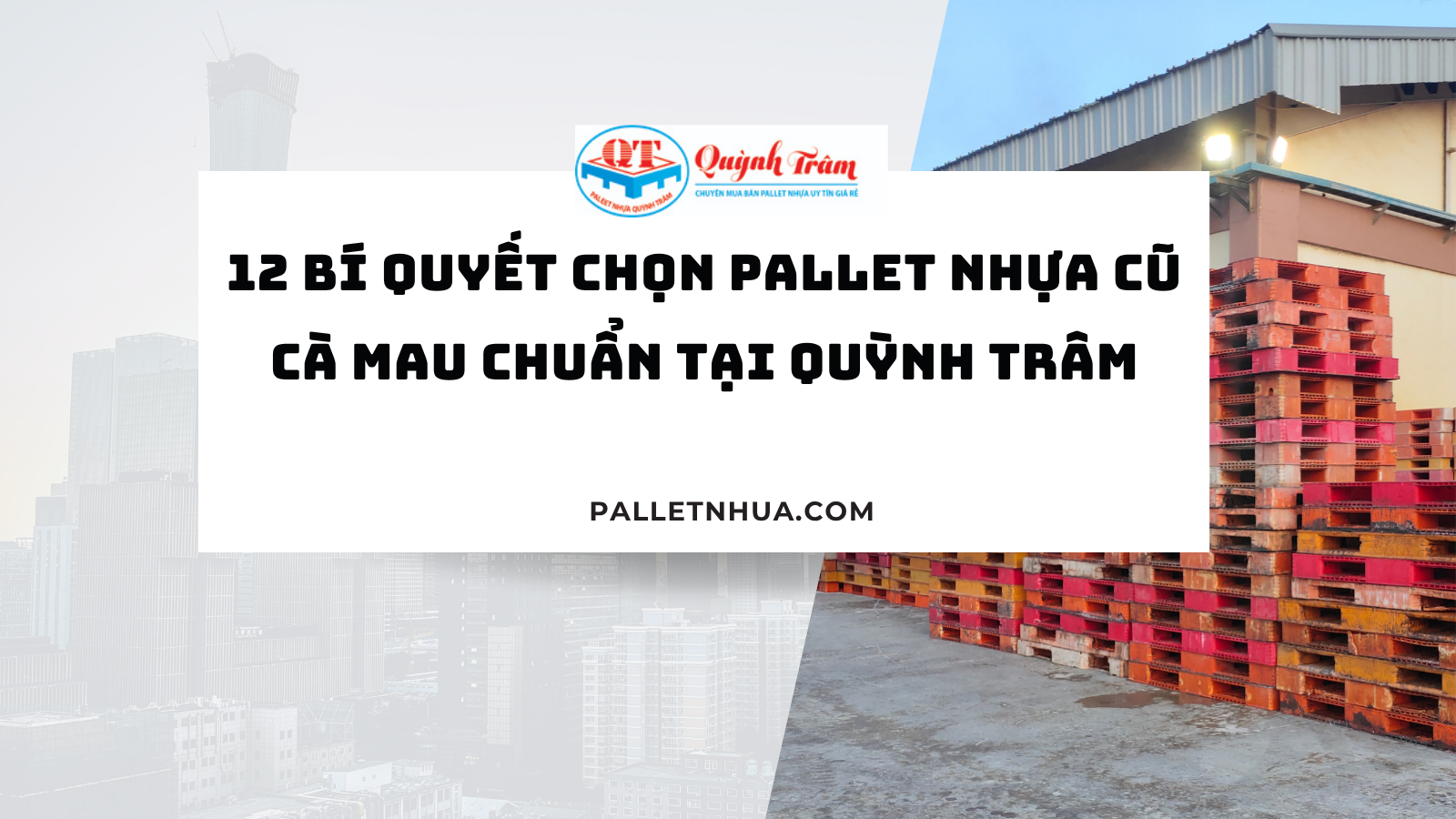 12 Bí Quyết Chọn Pallet Nhựa Cũ Cà Mau Chuẩn Tại Quỳnh Trâm