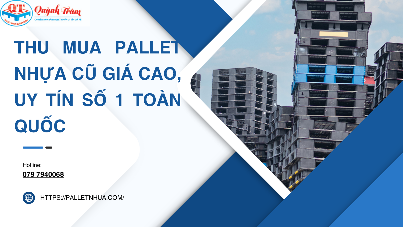 Thu Mua Pallet Nhựa Cũ Giá Cao, Uy Tín Số 1 Toàn Quốc